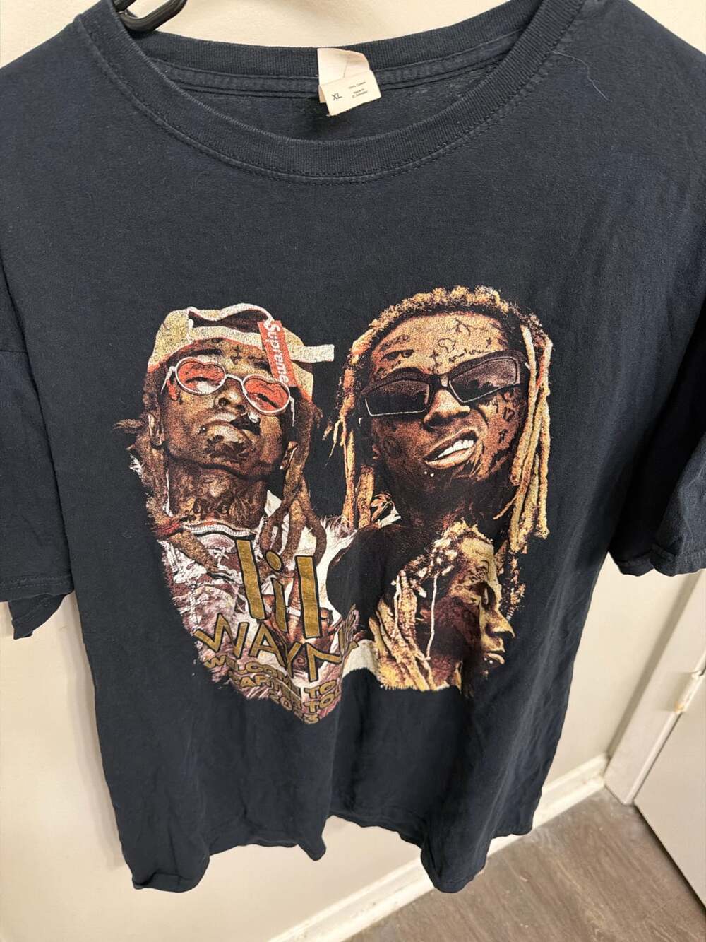 Lil Wayne Welcome To Tha Carter Tour 2023 Graphic T-Shirt XL - Picture 3 of 5